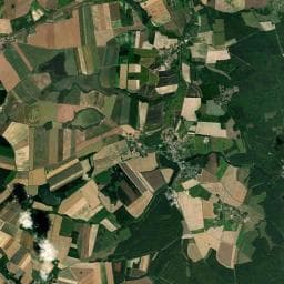 Vue aérienne des environs de Aire de service et de stationnement - Givry en Argonne