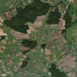 Vue aérienne des environs de Camping "Coeur d'Alsace"