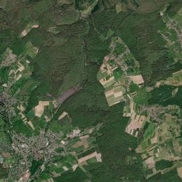 Vue aérienne des environs de Dépose bus - gare