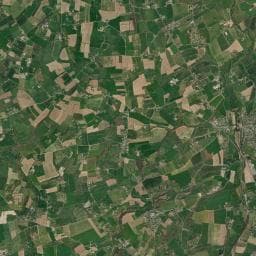 Vue aérienne des environs de Aire de camping-car à Campagnolles (2)