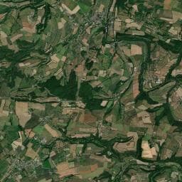 Vue aérienne des environs de Aire de camping-car à Saint-Omer