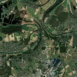 Vue aérienne des environs de Camping à Coupvray