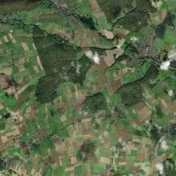 Vue aérienne des environs de Abri de Rebhof