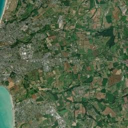 Vue aérienne des environs de Camping à Bréhal