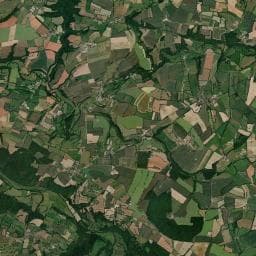Vue aérienne des environs de Aire de Camping Car de l'Ange