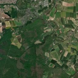 Vue aérienne des environs de Camping Municipal Ézy-sur-Eure