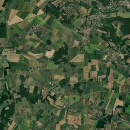 Vue aérienne des environs de Camping à la Ferme - La Vie Nature