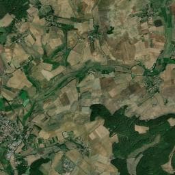Vue aérienne des environs de Tiny house - La nuit Céleste