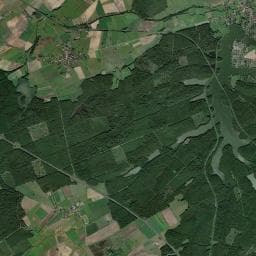 Vue aérienne des environs de Bivouac à Loudrefing