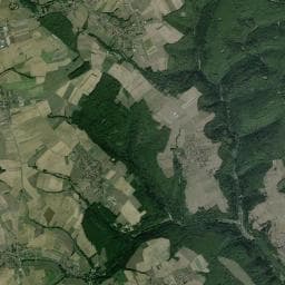 Vue aérienne des environs de Fontaine de Graufthal