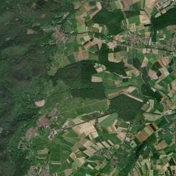 Vue aérienne des environs de Abri du Bastberg