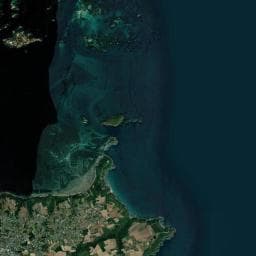 Vue aérienne des environs de Ancien camping La Pépinière (fermé)
