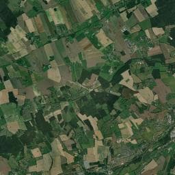 Vue aérienne des environs de Aire de Camping Cars L’Aigle