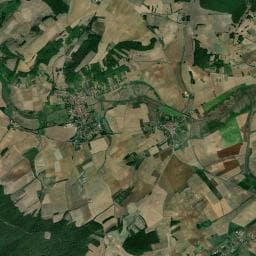 Vue aérienne des environs de Camping de la zone de loisirs de la Tuilerie