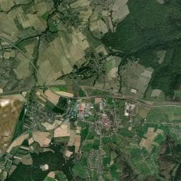 Vue aérienne des environs de Aire de camping-car à Dannelbourg