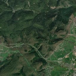 Vue aérienne des environs de Abri du Daubenschlag