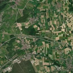 Vue aérienne des environs de Abri Roudoudou