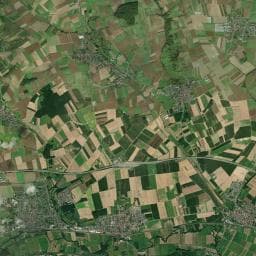 Vue aérienne des environs de Abri de Bangerthisel (Huttendorf)