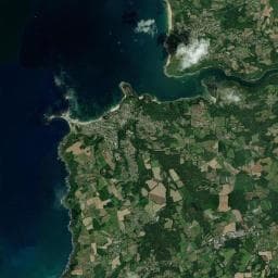 Vue aérienne des environs de Les Capucines
