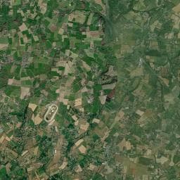 Vue aérienne des environs de Camping à Bacilly
