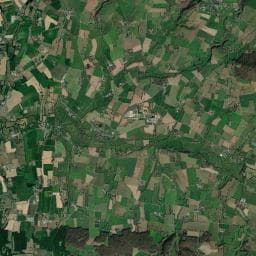 Vue aérienne des environs de Abri de Cuves