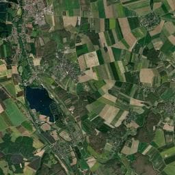 Vue aérienne des environs de Ancien Camping des Écluzelles