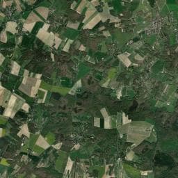 Vue aérienne des environs de Camping caravaning de la Mare Aux Biches