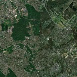 Vue aérienne des environs de Club Gymnique de France