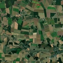Vue aérienne des environs de Les Acacias