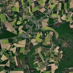 Vue aérienne des environs de Aire De Service D'Esternay