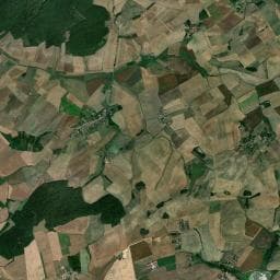 Vue aérienne des environs de Aire naturelle de camping