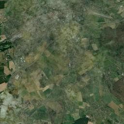 Vue aérienne des environs de Parking Mangin