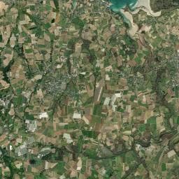 Vue aérienne des environs de Camping Ar Roc'h