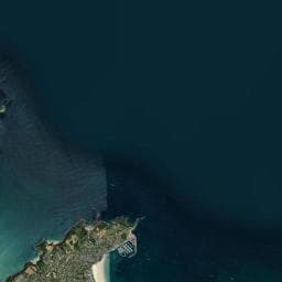Vue aérienne des environs de La Crique