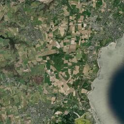 Vue aérienne des environs de Les Genêts