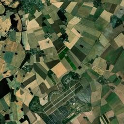 Vue aérienne des environs de Brezilles