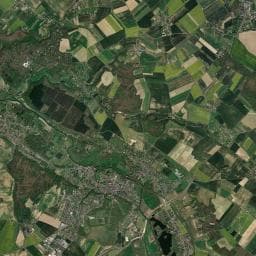 Vue aérienne des environs de Aire de Camping-car de Nogent-le-Roi