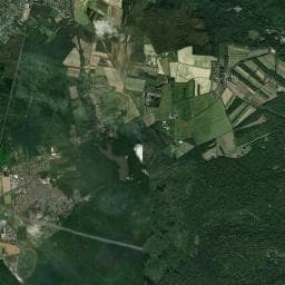 Vue aérienne des environs de La ferme des 4 étoiles