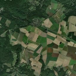Vue aérienne des environs de Le Bois Boisseau