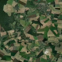 Vue aérienne des environs de La Vallée des Tamaris