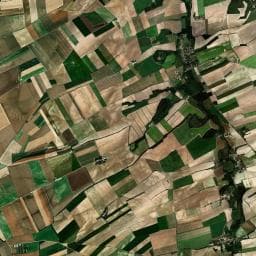 Vue aérienne des environs de Mont Morêt