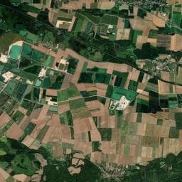 Vue aérienne des environs de Camping Sur La Route Du Der