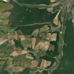 Vue aérienne des environs de Kota au moulin dormant