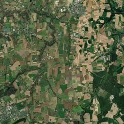 Vue aérienne des environs de Ti Tulipe
