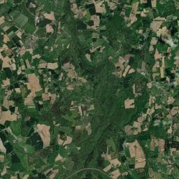 Vue aérienne des environs de Camping Le Château de Guerrand