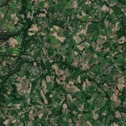 Vue aérienne des environs de Le Cleuziou