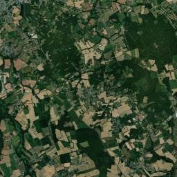 Vue aérienne des environs de Camping du Loc'Han