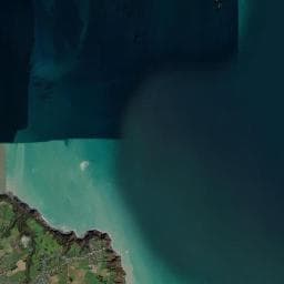 Vue aérienne des environs de Camping La petite ville