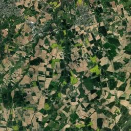 Vue aérienne des environs de Parc Emeraude