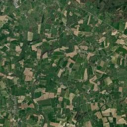 Vue aérienne des environs de Camping de La Ferme Où l'on Sème